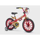 Bicicleta Infantil Com Rodinhas Aro 12 Nathor Homem de Ferro