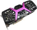 Placa de vídeo,Placa gráfica para jogos RX6800-16G D6 PB com memória 16G / 256bit / GDDR6 3 ventiladores de tamanho grande Placa traseira de metal luz respiratória