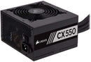 Fonte Corsair 550W 80 Plus Bronze CX550 - CP-9020121-BR