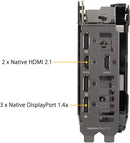 Placa de Vídeo ASUS TUF Gaming - GeForce RTX 3060, LHR, 12GB GDDR6, RGB, DLSS, Ray Tracing