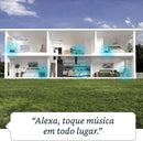 Echo Dot (4ª geração): Smart Speaker com Relógio e Alexa - Cor Azul