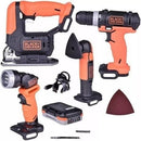 Kit Ferramentas Multifuncao 4x1 Gopak 12v Bateria Black & Decker Bdck502c1-b3