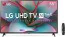 Smart Tv LG 55" 55UN7310 4K UHD Wifi Bluetooth HDR 3 HDMI 2 USB Inteligência Artificial Thinq Ai Google Assistente