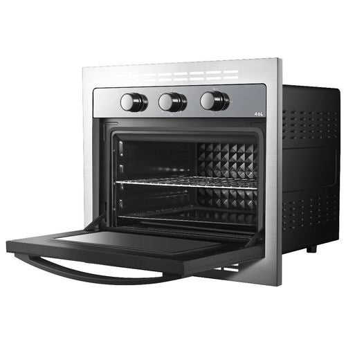 Forno Eletrico de Embutir Philco 46L Espelhado/Preto - 220v