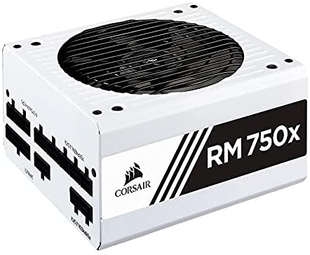 Fonte Corsair 750W 80 Plus Gold Modular PFC Ativo RM750x Branca - CP-9020187-WW