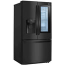 Geladeira Smart Lg French Door Inverter 525 Litros Preto Fosco Com Instaview Door-In-Door 220