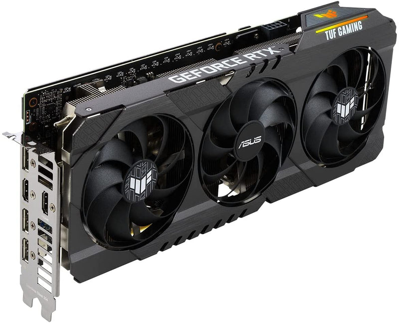 Placa de Vídeo ASUS TUF Gaming - GeForce RTX 3060, LHR, 12GB GDDR6, RGB, DLSS, Ray Tracing