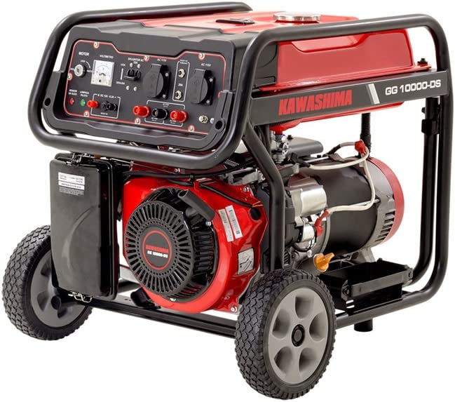Gerador Kaeashima GG10000DS, a gasolina, 9,0KW,AVR DIG, mono 115/230,motor 16hp, part.elétr, c/rodas