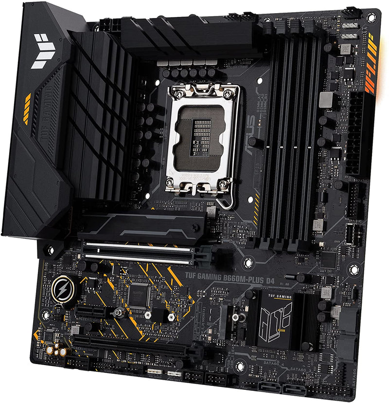 PLACA MAE (INTEL) ASUS B660M-PLUS D4 TUF GAMING DDR4 LGA1700 12° GERACAO