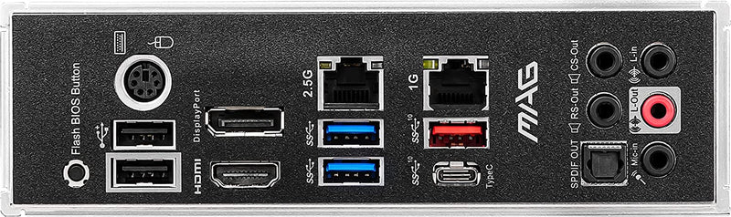 MSI Placa-mãe para jogos MAG B550 TOMAHAWK (AMD AM4, DDR4, PCIe 4.0, SATA 6Gb/s, M.2, USB 3.2 Geração 2, HDMI/DP, ATX, processadores AMD Ryzen série 5000)