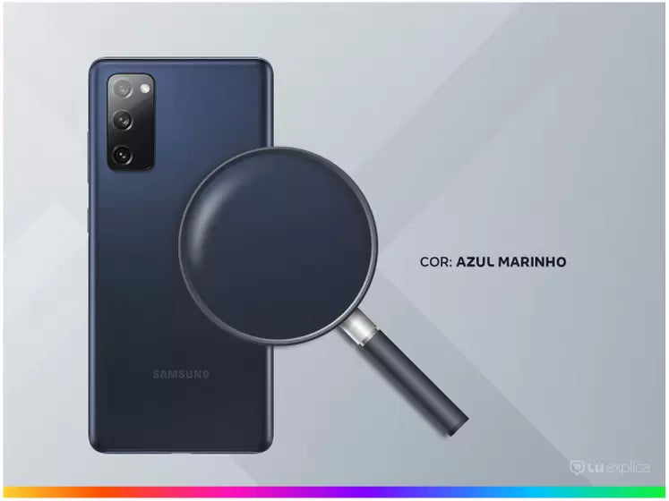 Smartphone Samsung Galaxy S20 FE 5G 128GB Azul - Marinho 6GB RAM 6,5” Câm. Tripla + Selfie 32MP