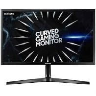 Monitor LED 27'' Gamer Curvo Samsung LC27RG50FQLXZD 1920 x 1080 FHD 240 Hz HDMI, DP, Gsync Preto e Cinza Série CRG50